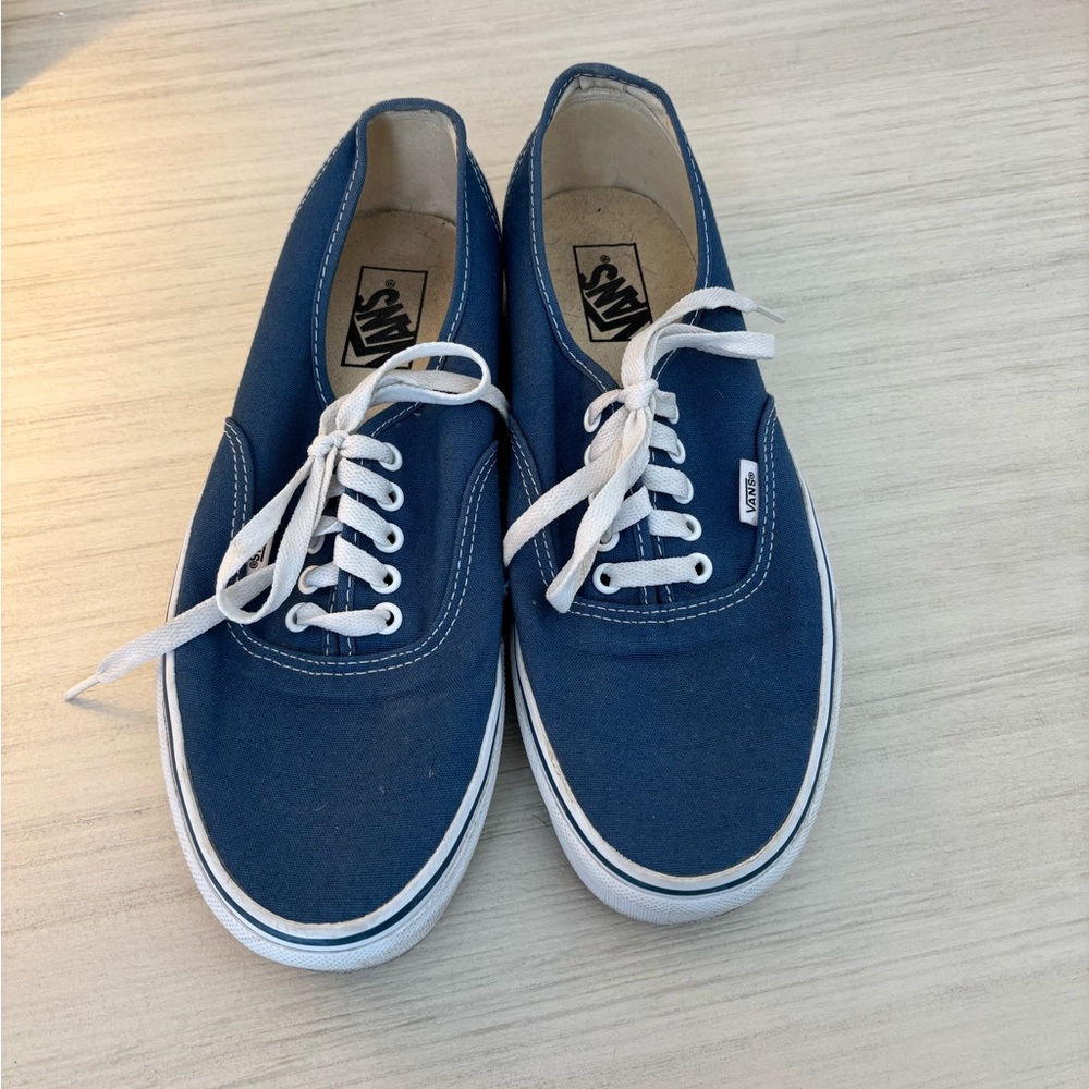 Vans Men's Navy Canvas Sneakers